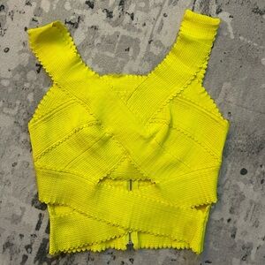 Neon Yellow Top